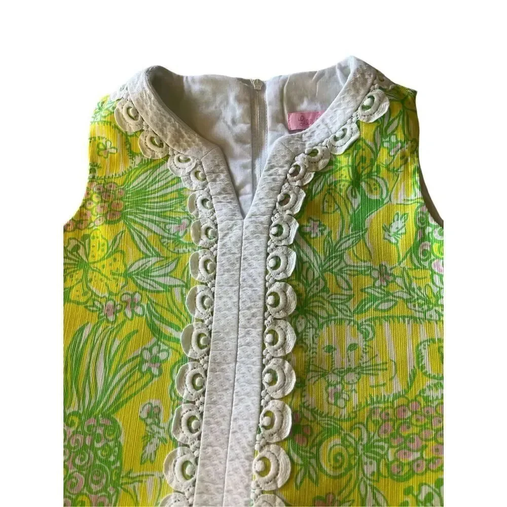 Lilly Pulitzer Little Lilly classic shift Sweet Tarty dress sz 7